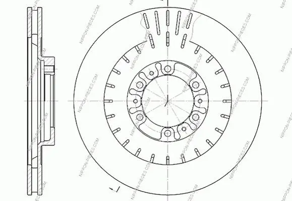 Handler.Part Brake disc NPS M330I57 3