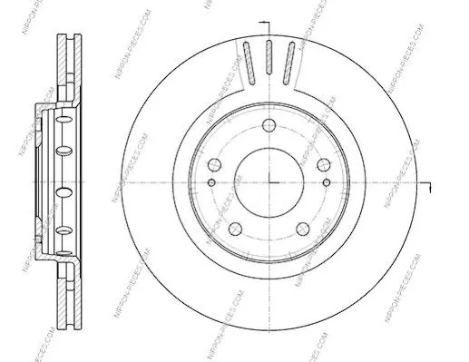 Handler.Part Brake disc NPS M330I58 3