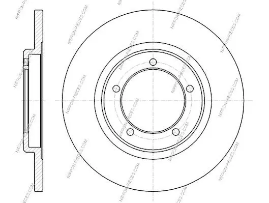 Handler.Part Brake disc NPS D330U01 3