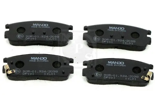 Handler.Part Brake pad set, disc brake NPS D361O06 1