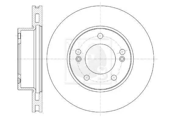 Handler.Part Brake disc NPS S330G06 1