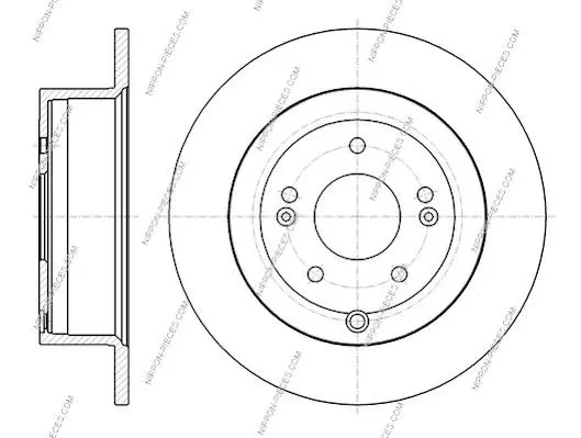 Handler.Part Brake disc NPS H331I10 3