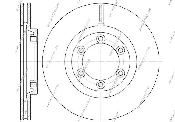 Handler.Part Brake disc NPS S330G04 3