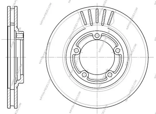 Handler.Part Brake disc NPS H330I11 3