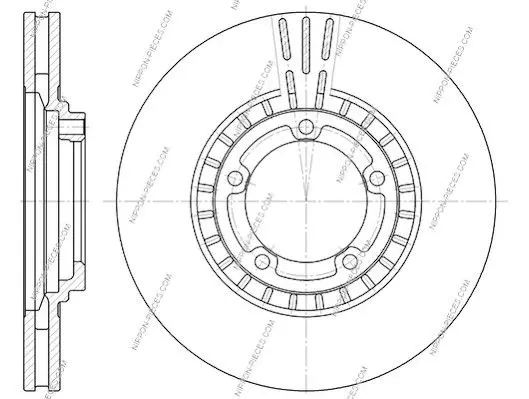 Handler.Part Brake disc NPS H330I22 3