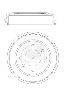 Handler.Part Brake drum NPS H340I10 1