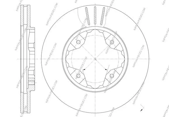 Handler.Part Brake disc NPS H330A23 3