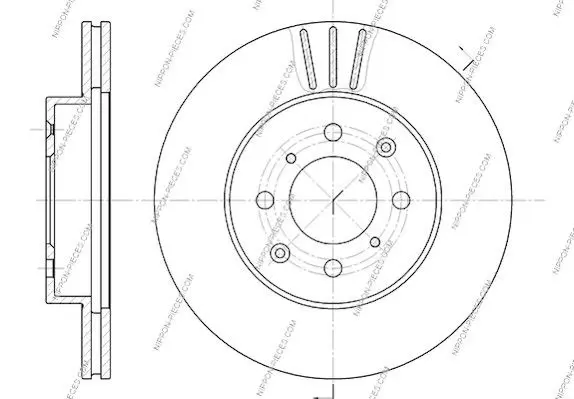 Handler.Part Brake disc NPS H330A20 3