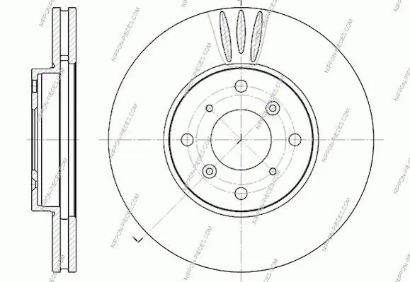 Handler.Part Brake disc NPS H330A39 3