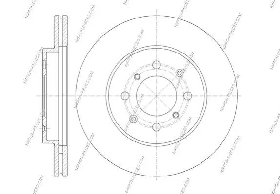 Handler.Part Brake disc NPS H330A57 3