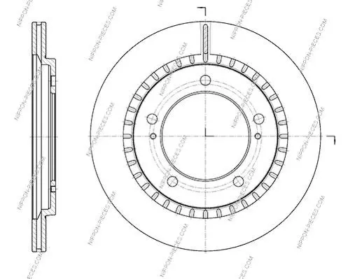 Handler.Part Brake disc NPS S330I18 2