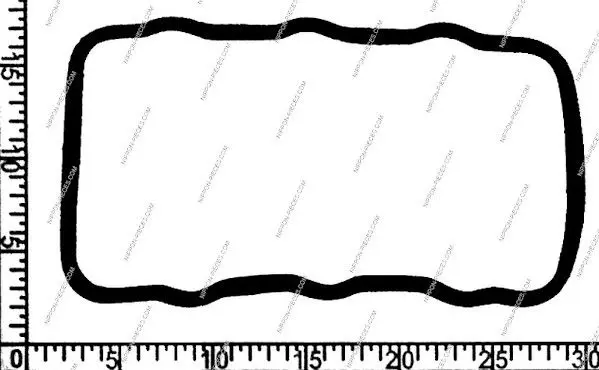 Handler.Part Gasket, cylinder head cover NPS S122I03 2