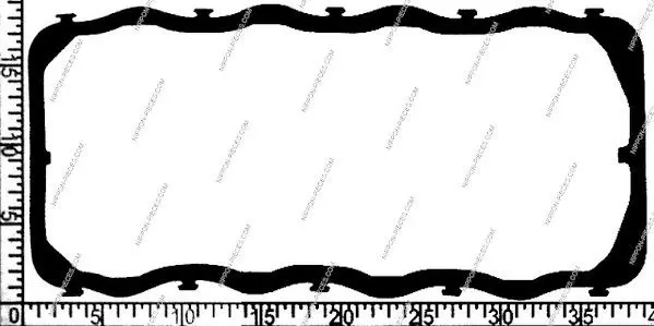 Handler.Part Gasket, cylinder head cover NPS S122I05 2