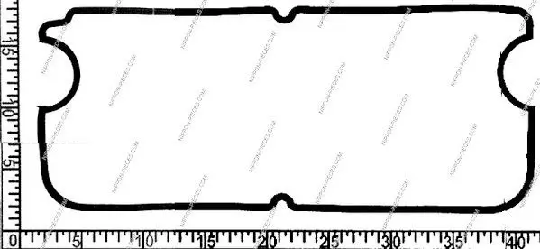 Handler.Part Gasket, cylinder head cover NPS S122I08 2