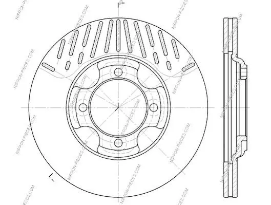 Handler.Part Brake disc NPS M330A35 3