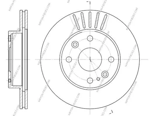 Handler.Part Brake disc NPS M330A42 3