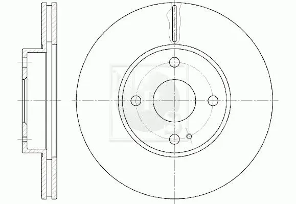 Handler.Part Brake disc NPS M330A64 1