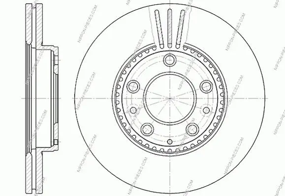 Handler.Part Brake disc NPS M330A17 3