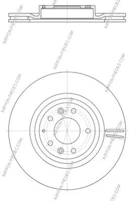 Handler.Part Brake disc NPS M330A20 2