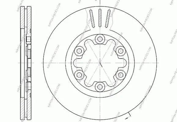 Handler.Part Brake disc NPS M330A78 3