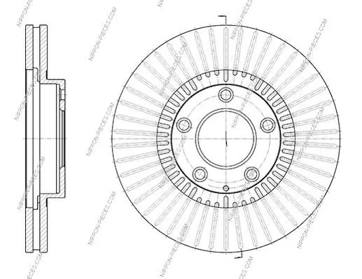 Handler.Part Brake disc NPS M330A23 3