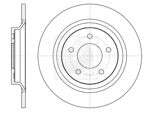 Handler.Part Brake disc NPS M331A32 1