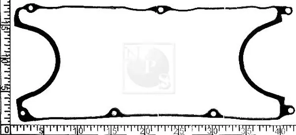 Handler.Part Gasket, cylinder head cover NPS M122A03 1