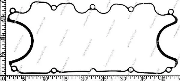 Handler.Part Gasket, cylinder head cover NPS M122A06 2