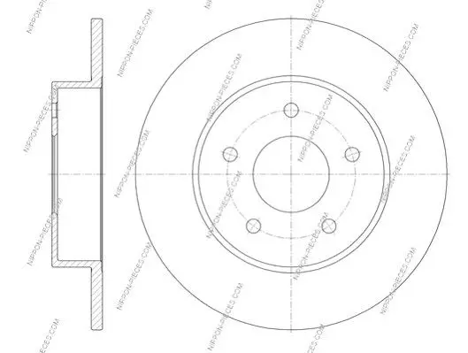 Handler.Part Brake disc NPS N331N04 3