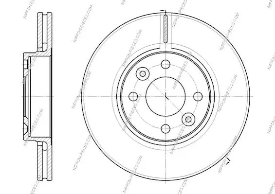 Handler.Part Brake disc NPS N330N35 2