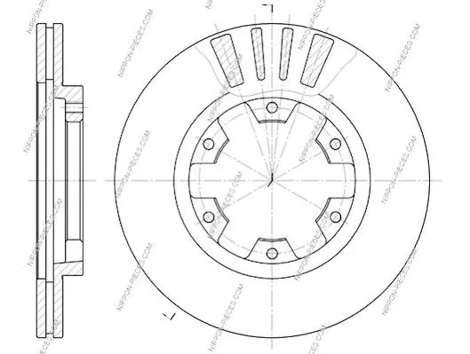 Handler.Part Brake disc NPS N330N32 3