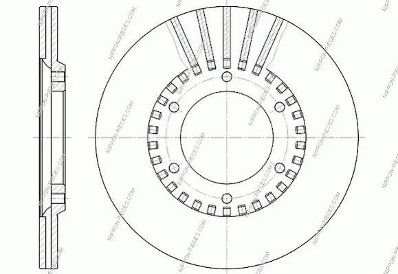 Handler.Part Brake disc NPS N330N26 3