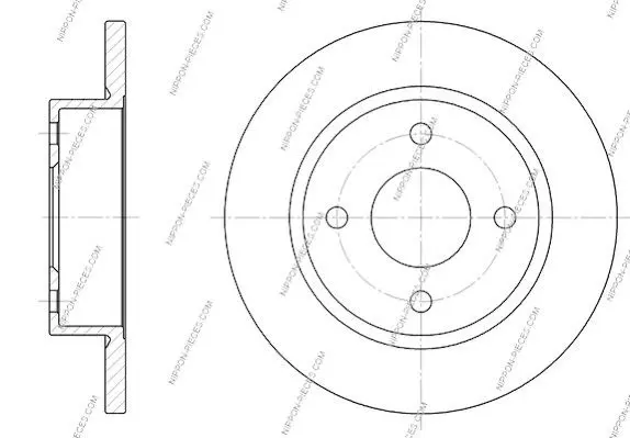 Handler.Part Brake disc NPS N330N63 3