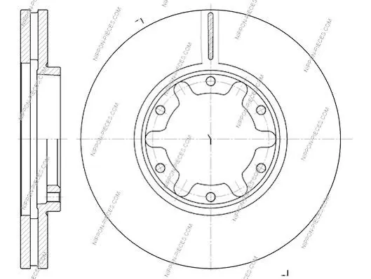 Handler.Part Brake disc NPS N330N92 3