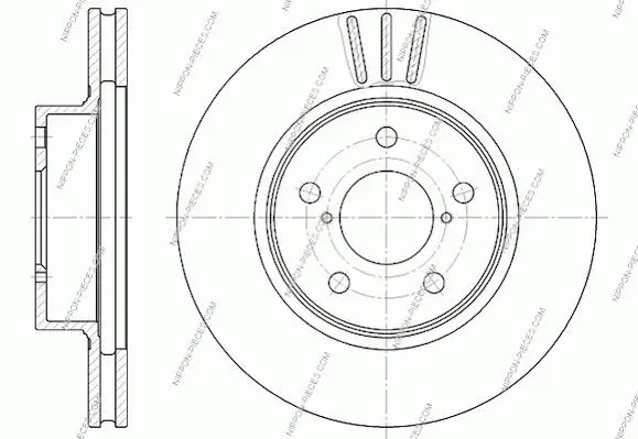 Handler.Part Brake disc NPS S330U06 3