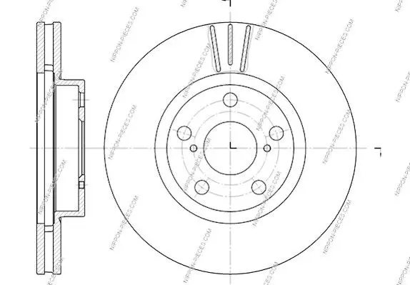 Handler.Part Brake disc NPS T330A129 3