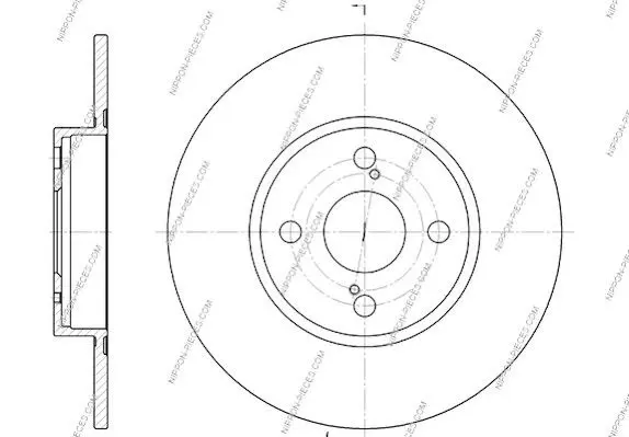 Handler.Part Brake disc NPS T331A35 2