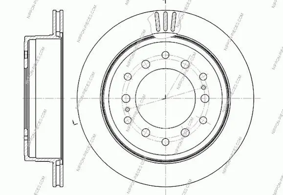 Handler.Part Brake disc NPS T331A14 3