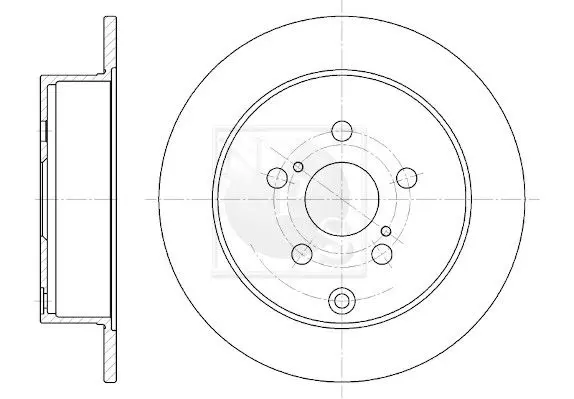 Handler.Part Brake disc NPS T331A17 1