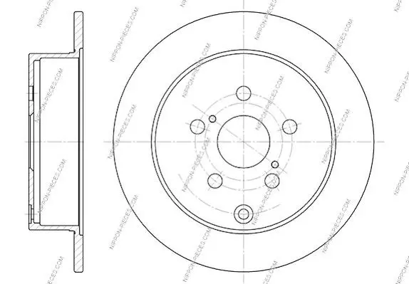 Handler.Part Brake disc NPS T331A17 2