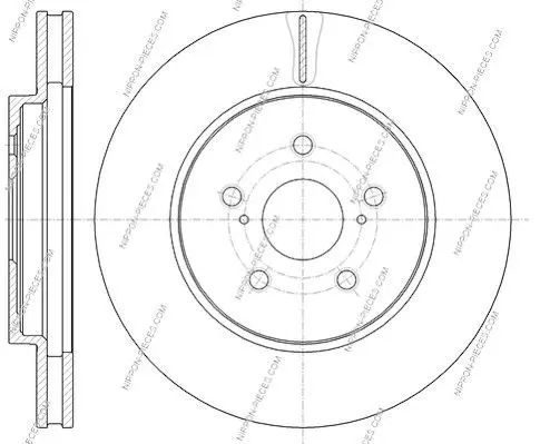 Handler.Part Brake disc NPS T330A90 3