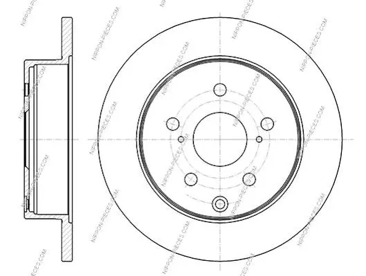 Handler.Part Brake disc NPS T331A52 2