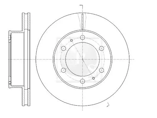 Handler.Part Brake disc NPS T330A157 1