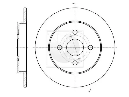 Handler.Part Brake disc NPS T331A51 1