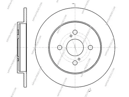 Handler.Part Brake disc NPS T331A51 2