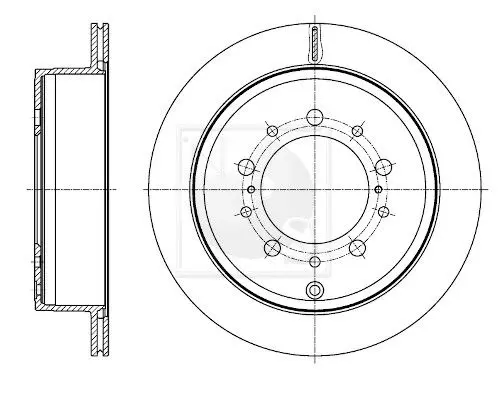 Handler.Part Brake disc NPS T331A53 1