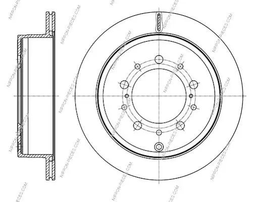 Handler.Part Brake disc NPS T331A53 2