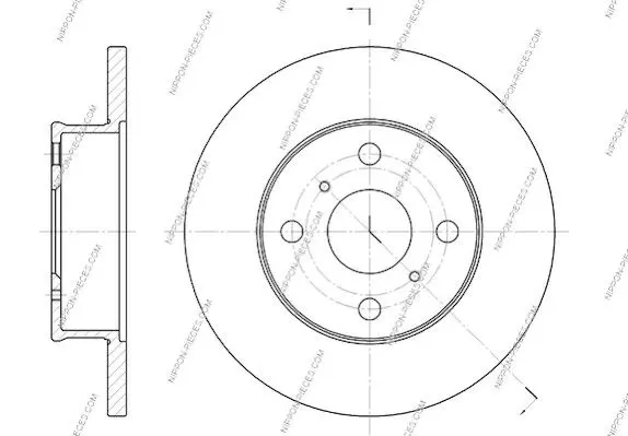 Handler.Part Brake disc NPS T330A65 3