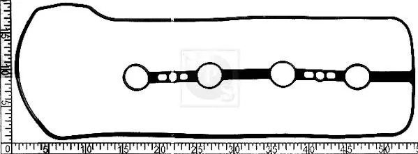 Handler.Part Gasket, cylinder head cover NPS T122A54 1