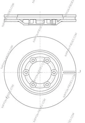 Handler.Part Brake disc NPS I330U08 3